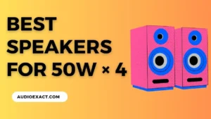 5 Best Speakers For 50W × 4